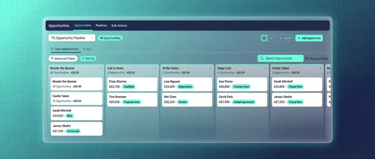 TrafficQuest CRM
